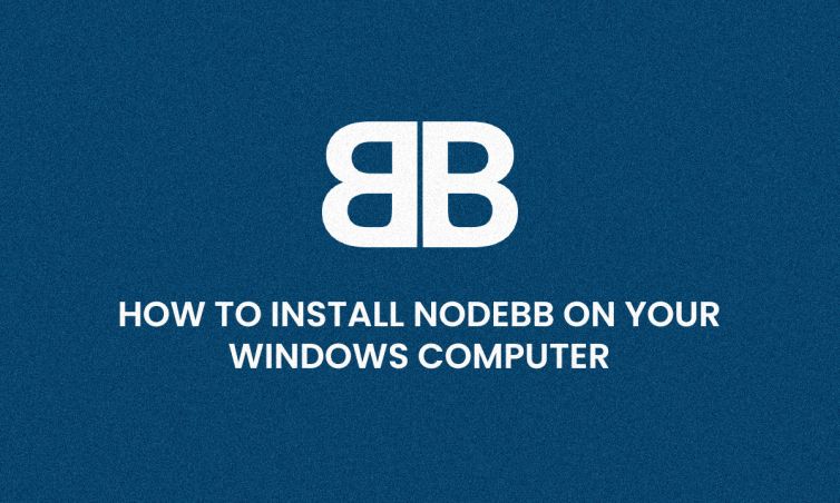 How to install Nodebb on Windows PC